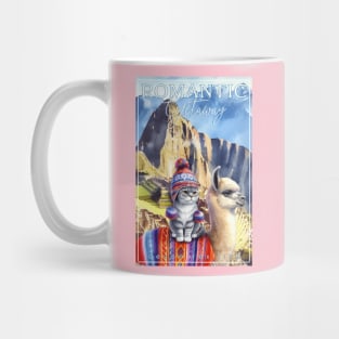 Romantic Andes Getaway Cat Devon Rex Life 3ED Mug